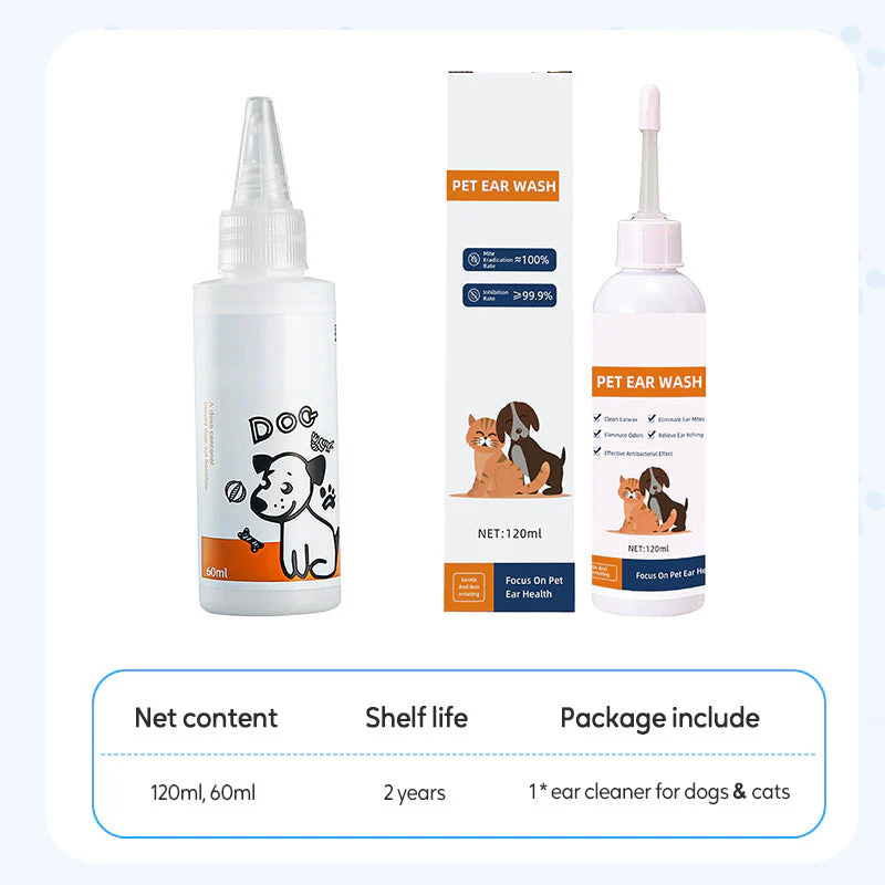 📢📢Achetez-en 2 obtenez-en 1 gratuit🔥🔥Nettoyant pour oreilles pour chiens et chats - Image 8