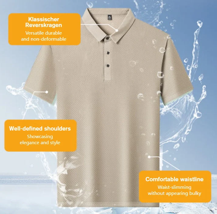 👔 56% DE RÉDUCTION ! ✨ Chemise Homme en Soie Glacée - Texture Luxueuse et Respirante pour Événements Élégants ou Quotidien 🎩🔥 - Image 3