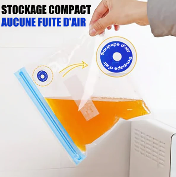 ⌛⌛⌛Nouveautés à -50% : Dernières 3 heures !🚀🚀Ensemble de sacs de mise sous vide - Image 4