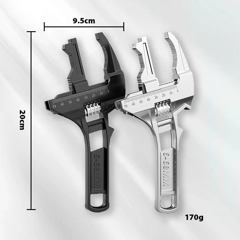 📢📢50 % de réduction !! ⏰ Clé à évier réversible avec ouverture de mâchoire de 6-68mm - Image 9