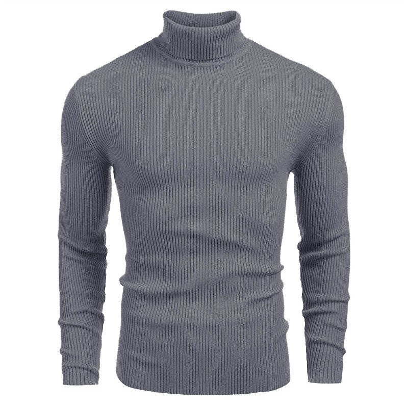 📢60 % DE RÉDUCTION❗Pull fin à col roulé en tricot pour hommes d'hive - Image 10