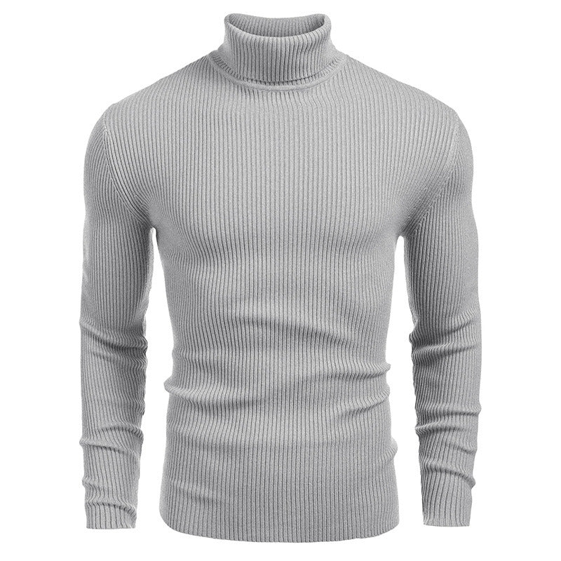 📢60 % DE RÉDUCTION❗Pull fin à col roulé en tricot pour hommes d'hive - Image 12