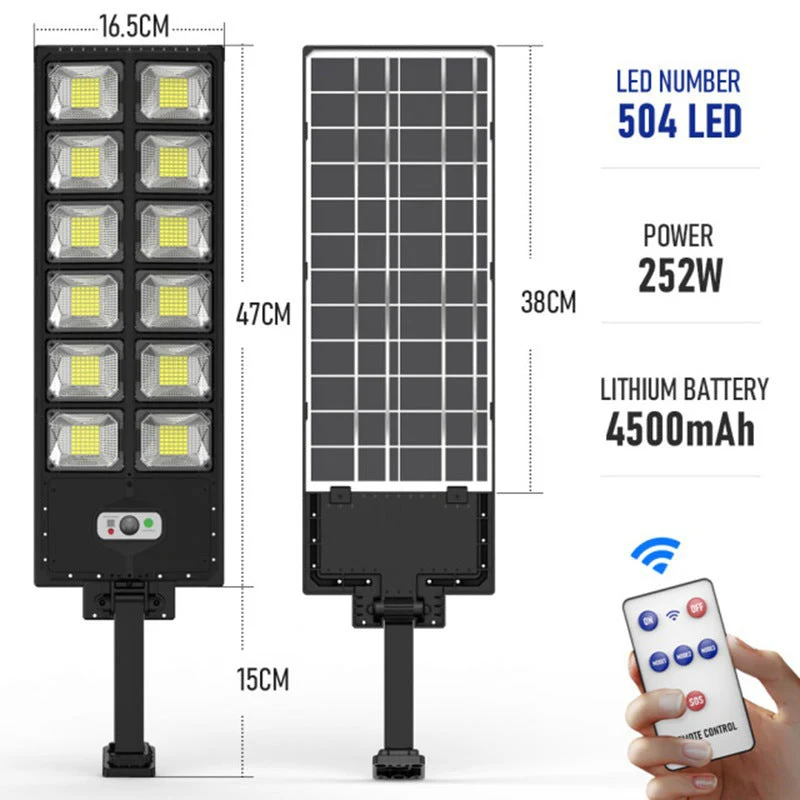 💡💡💡1500W Solaire LED système d'éclairage - Image 12