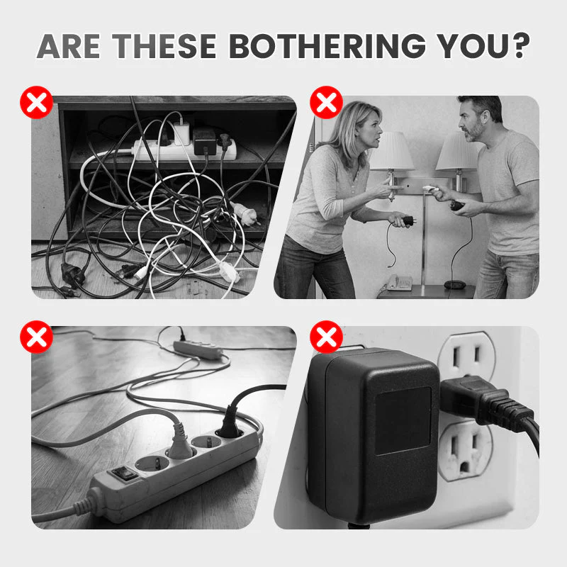 📢📢50 % de réduction !! ⏰Multiprise intelligente avec ports USB - Image 2