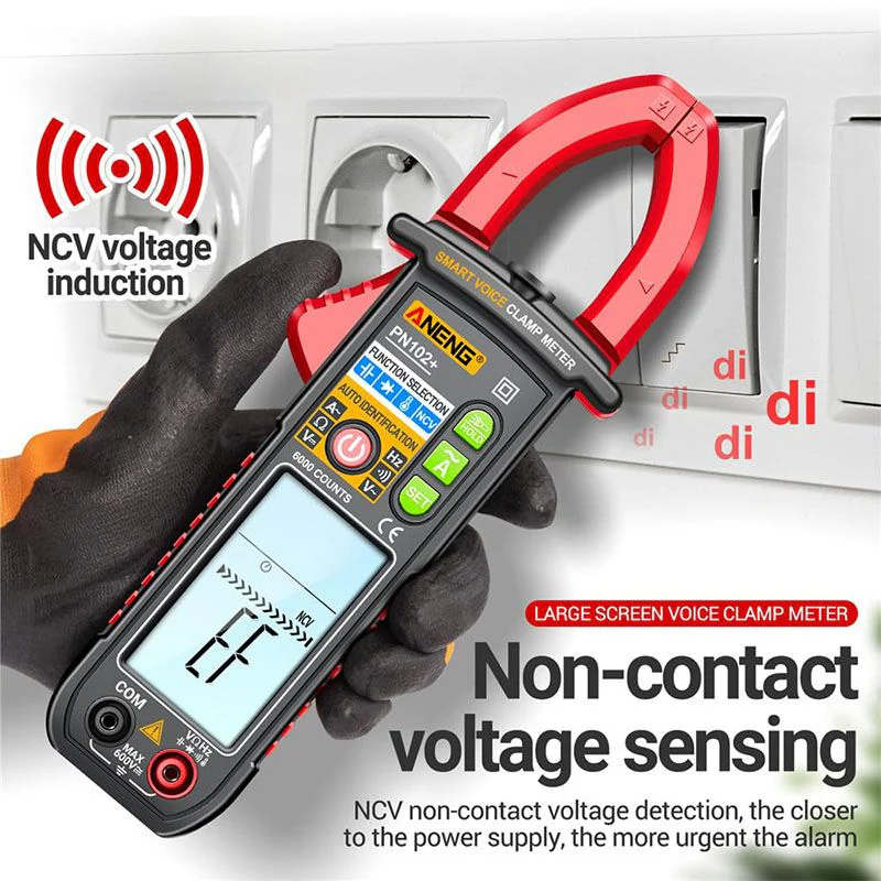 ⚡Demi - prix pour une durée limitée—Smart Röstklämma Multimeter Tester