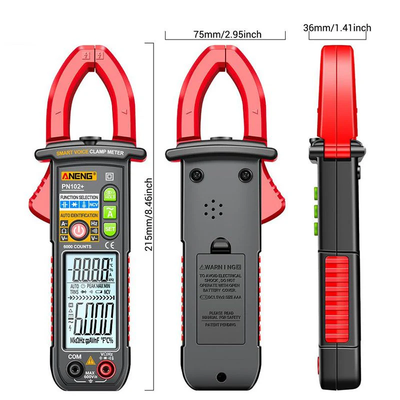 ⚡Demi - prix pour une durée limitée—Smart Röstklämma Multimeter Tester - Image 7