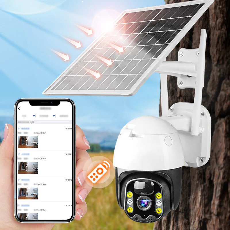 đ„CamĂ©ra de surveillance solaire sans fil intelligente đLivraison gratuite