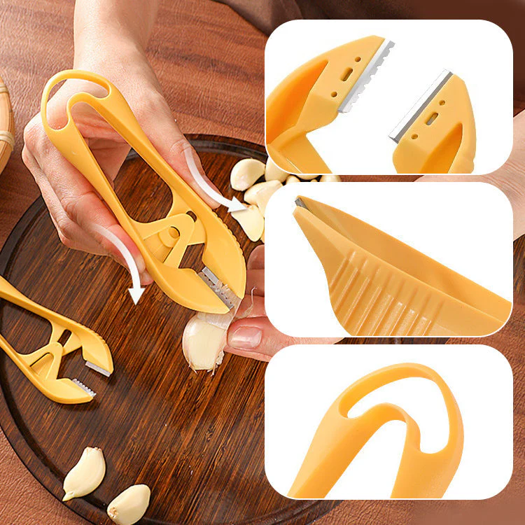 🎁🧄 Achetez-en 1, obtenez-en 1 GRATUIT ! 🧄 Éplucheur d'Ail Rapide et Portable ✨ - Image 5