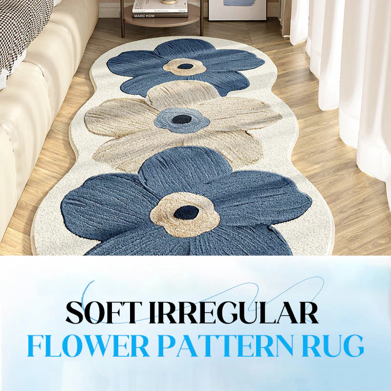 đąđą50 % DE RĂDUCTION !!đ
Tapis à motif floral irrégulier doux