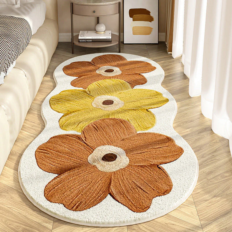 đąđą50 % DE RĂDUCTION !!đ
Tapis à motif floral irrégulier doux - Image 6