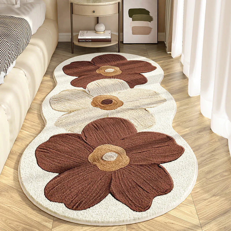 đąđą50 % DE RĂDUCTION !!đ
Tapis à motif floral irrégulier doux - Image 7