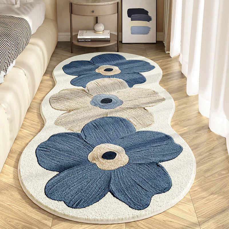 đąđą50 % DE RĂDUCTION !!đ
Tapis à motif floral irrégulier doux - Image 8