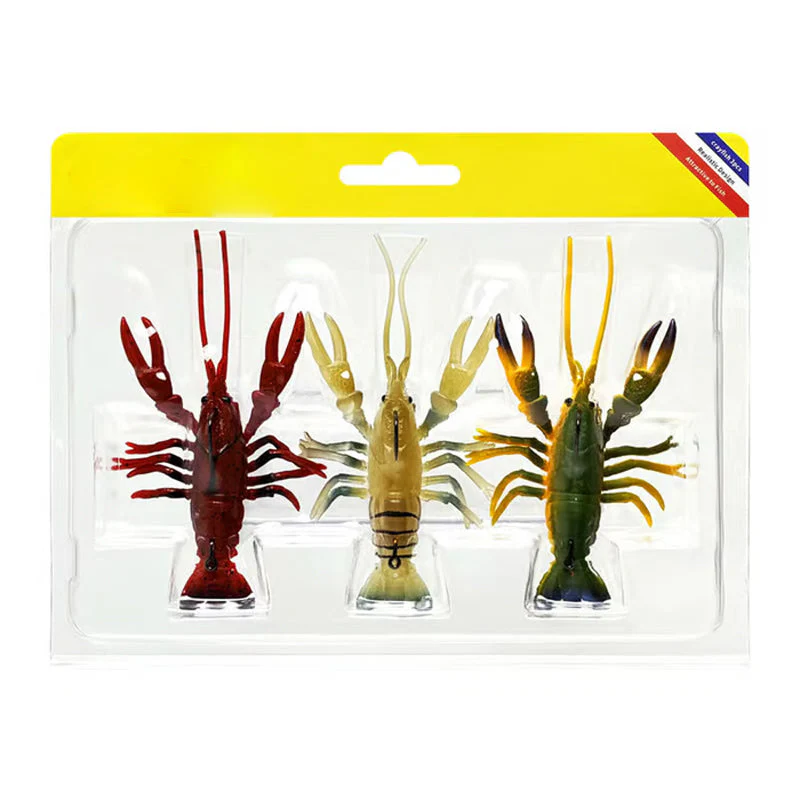 🎣🎣🔥 Leurres de crevettes molles leurres de pêche préinstallés - Image 6