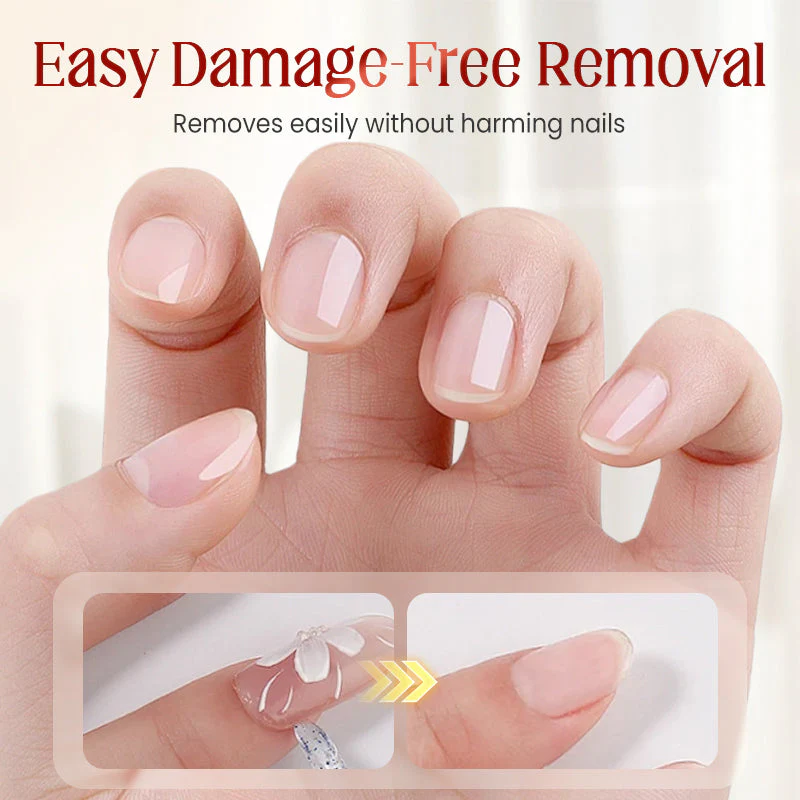📢📢50 % de réduction !!!🎅Gel adhésif solide pour faux ongles à coller - Image 7