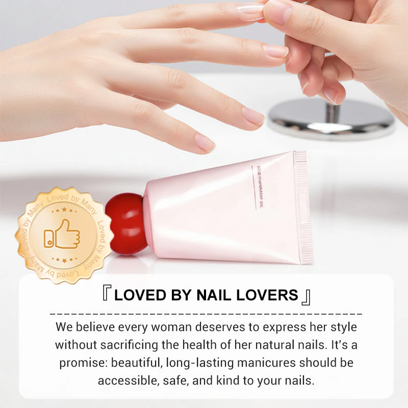 📢📢50 % de réduction !!!🎅Gel adhésif solide pour faux ongles à coller - Image 8
