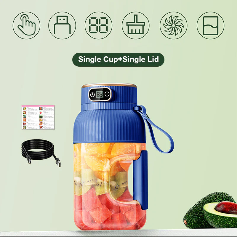 💥 Sommer chaud à vendre &Demi - prix à durée limitée❄️ Tasse de presse à jus portable multifonctionnelle avec affichage numérique - Image 10