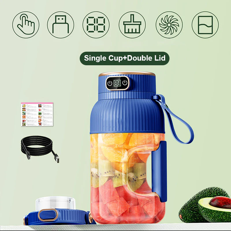 💥 Sommer chaud à vendre &Demi - prix à durée limitée❄️ Tasse de presse à jus portable multifonctionnelle avec affichage numérique - Image 13