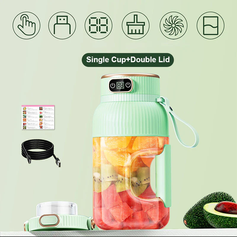💥 Sommer chaud à vendre &Demi - prix à durée limitée❄️ Tasse de presse à jus portable multifonctionnelle avec affichage numérique - Image 14