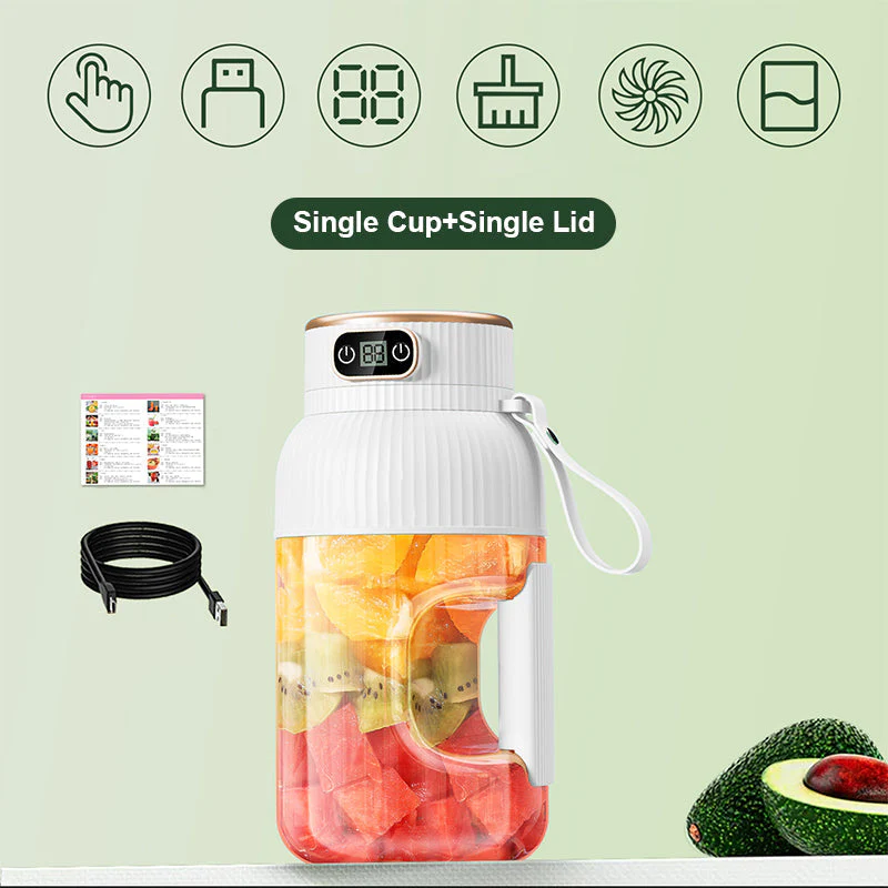 💥 Sommer chaud à vendre &Demi - prix à durée limitée❄️ Tasse de presse à jus portable multifonctionnelle avec affichage numérique - Image 9