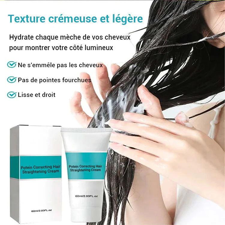💞 Crème Lissante Soin à la Soie & Kératine – Achetez-en 2, Obtenez-en 1 Gratuit ! ✨💇♀️ - Image 8