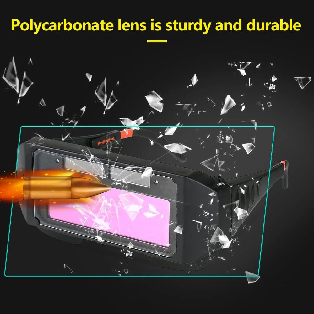 📢📢50 % de réduction !! ⏰Lunettes de Soudage à Obscurcissement Automatique - Image 6