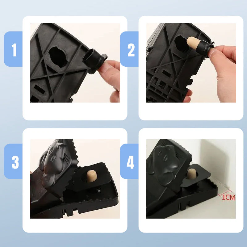 🐀 ACHETEZ 1 - RECEVEZ 1 GRATUIT ! ✨ Piège à Rats Réutilisable - Déclencheur Haute Sensibilité, Sécuritaire pour Enfants/Animaux, Conception Écologique 🏡🔧 - Image 5