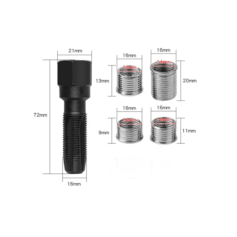📢📢Soldes : Liquidation totale⚒️Kit de réparation de filetage de bougie d'allumage pour voiture - Image 7