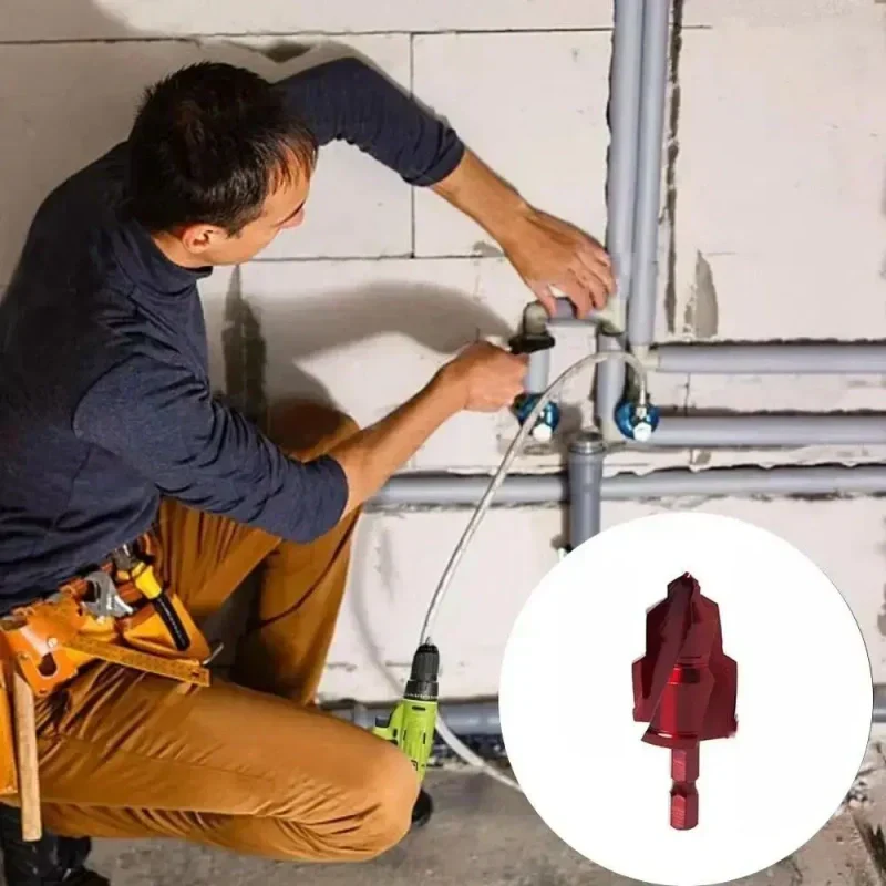Spiral Lifting Pipe Repair Stepped Drill Bit(50% OFF)