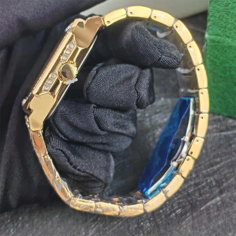 📢📢50% de réduction ! ⏰❤️Meilleur cadeau❤️Montre carrée en strass - Image 7