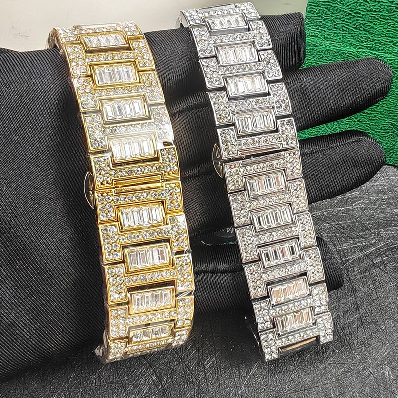 📢📢50% de réduction ! ⏰❤️Meilleur cadeau❤️Montre carrée en strass - Image 9