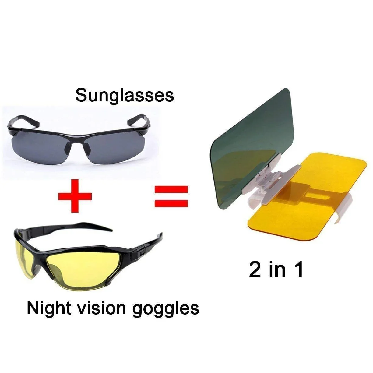 📢📢50 % de réduction !! ⏰Plaque anti-éblouissement pour les yeux de l'automobile