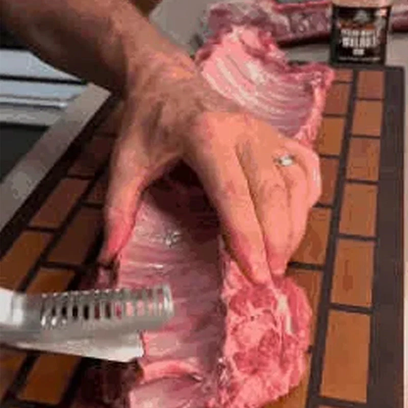 🏆Demi - prix à durée limitée✨🥩 Barbecue en acier inoxydable Rib Skinner - Image 7