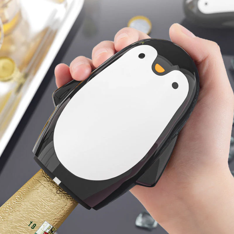 Stainless Steel Beer Bottle Opener With Automatic PopUp - Image 3
