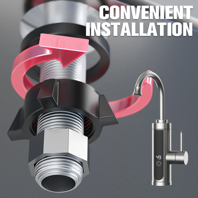 📢📢50% DE RÉDUCTION !!! ✨Robinet à eau chaude instantanée en acier inoxydable - Image 8