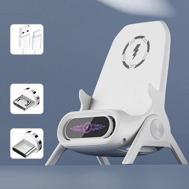 đ„ 50 % DE RĂDUCTION đ Support multifonctionnel sans fil avec chargeur rapide pour tĂ©lĂ©phone - Image 10
