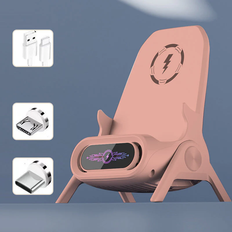 đ„ 50 % DE RĂDUCTION đ Support multifonctionnel sans fil avec chargeur rapide pour tĂ©lĂ©phone - Image 11
