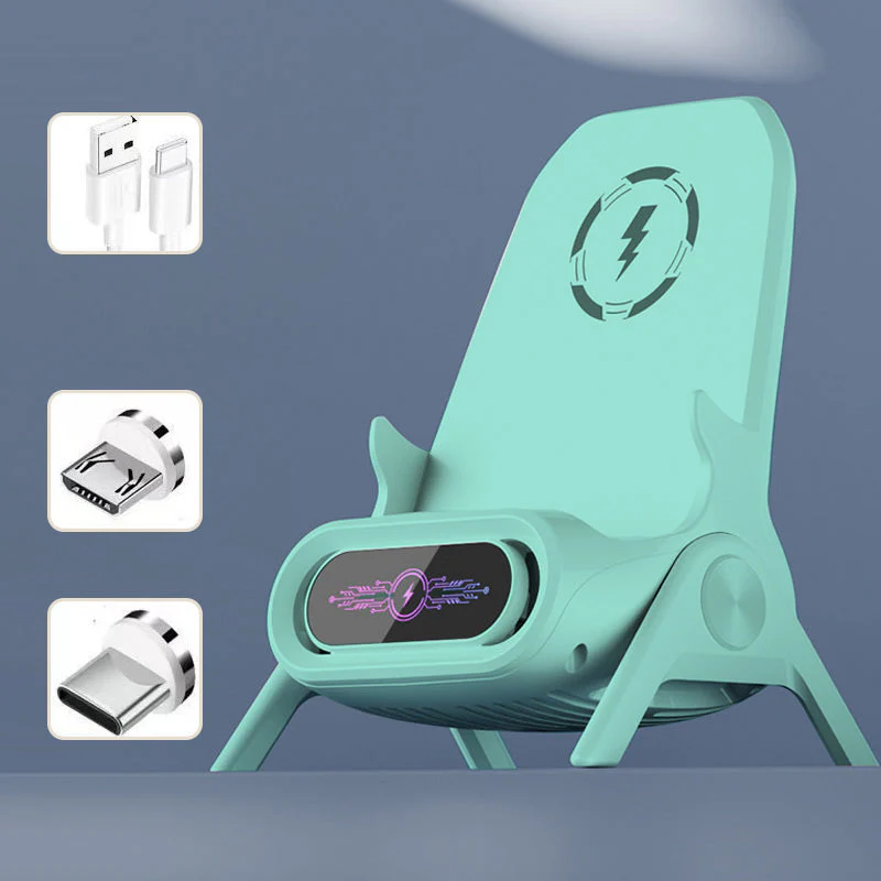 đ„ 50 % DE RĂDUCTION đ Support multifonctionnel sans fil avec chargeur rapide pour tĂ©lĂ©phone - Image 12