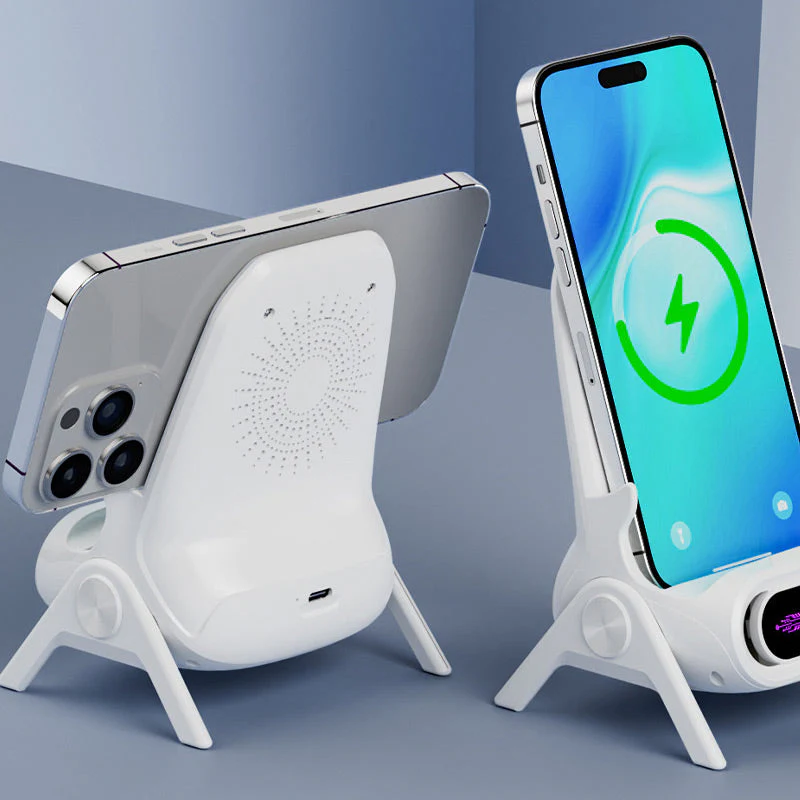 đ„ 50 % DE RĂDUCTION đ Support multifonctionnel sans fil avec chargeur rapide pour tĂ©lĂ©phone - Image 8