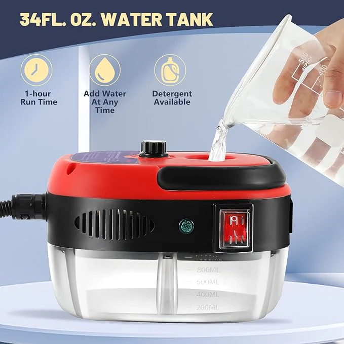 📢📢60 % DE RÉDUCTION !!! ✨2500W Nettoyeur à Vapeur à Haute Température Pressurisée Portatif - Image 7