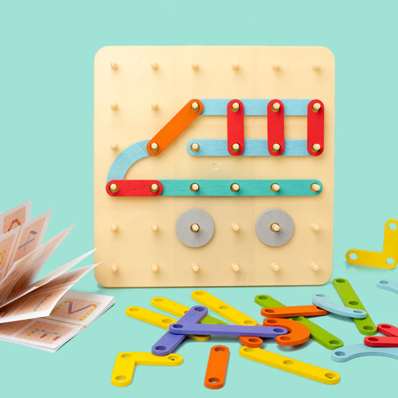 🎁Puzzle à Encastrement Montessori 🎅 Idée Cadeau de Noël !📢📢56% DE RÉDUCTION !!! ✨ - Image 8