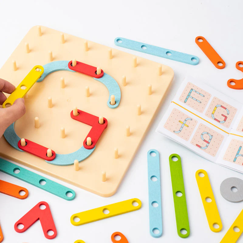 🎁Puzzle à Encastrement Montessori 🎅 Idée Cadeau de Noël !📢📢56% DE RÉDUCTION !!! ✨ - Image 9