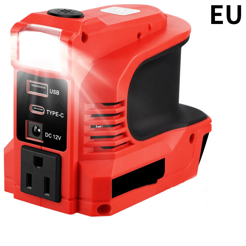 🔌【Smart Powerbank】Mini convertisseur DC/AC - 220W powerbank portable ! ⚡ Convient pour les voitures, les camping-cars, l'utilisation en extérieur et les maisons d'été - Image 14