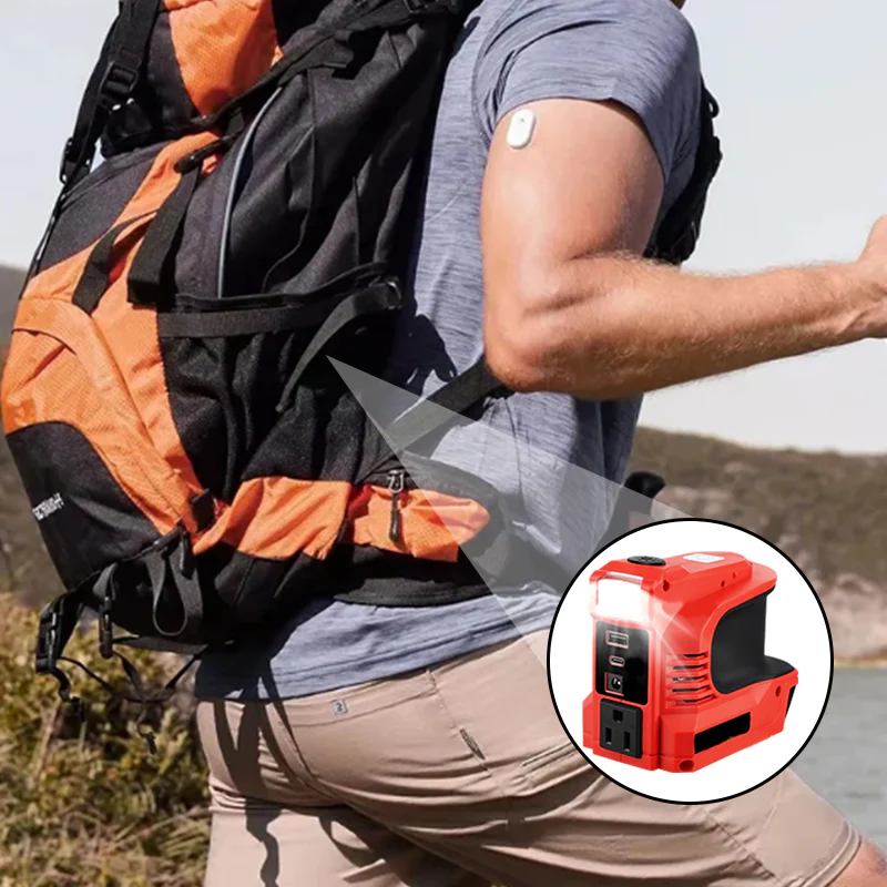 🔌【Smart Powerbank】Mini convertisseur DC/AC - 220W powerbank portable ! ⚡ Convient pour les voitures, les camping-cars, l'utilisation en extérieur et les maisons d'été - Image 5