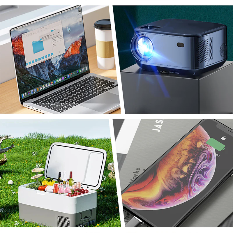 🔌【Smart Powerbank】Mini convertisseur DC/AC - 220W powerbank portable ! ⚡ Convient pour les voitures, les camping-cars, l'utilisation en extérieur et les maisons d'été - Image 8