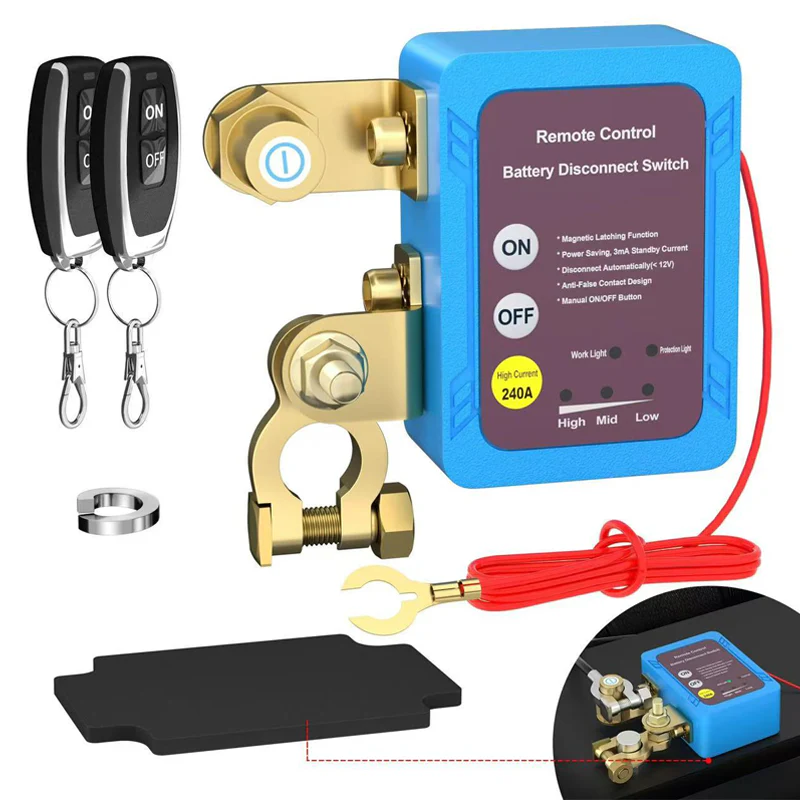 📢📢60% DE RÉDUCTION ! ✨⚡Interrupteur de déconnexion de batterie pour voiture télécommandée - Image 10
