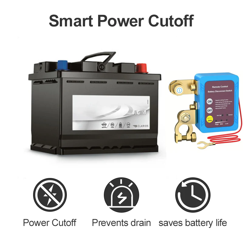 📢📢60% DE RÉDUCTION ! ✨⚡Interrupteur de déconnexion de batterie pour voiture télécommandée - Image 5