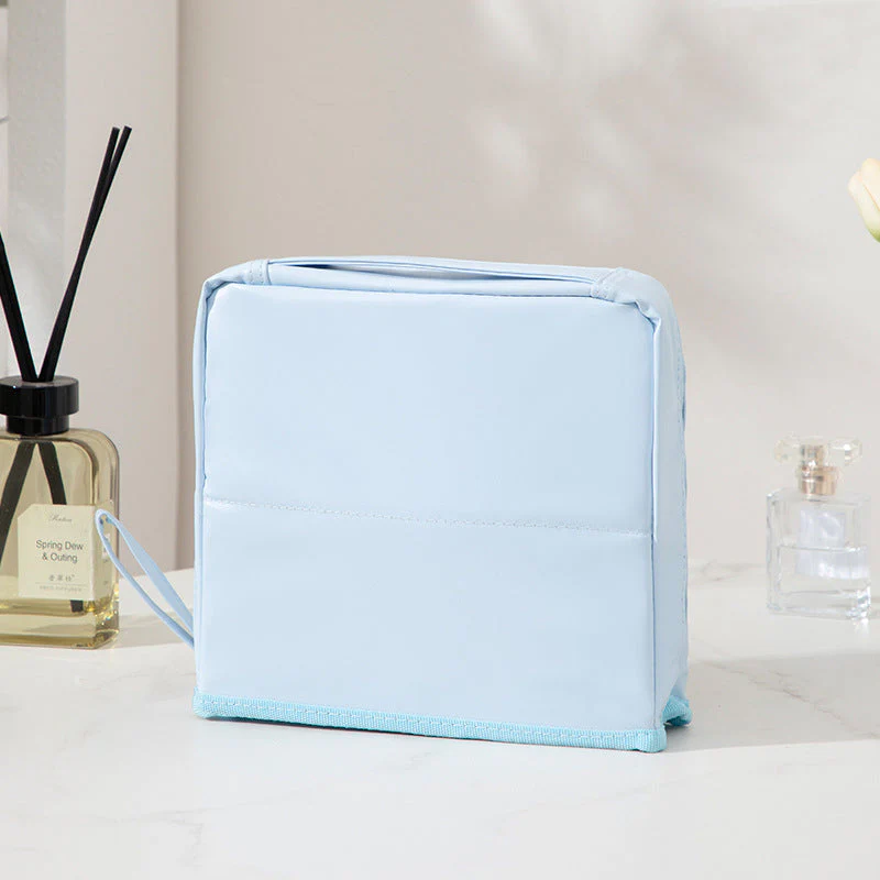 📢📢50 % de réduction !! ⏰Trousse à cosmétiques élégante à compartiments – Style minimaliste, rangement intelligent et ultra-pratique ✨ - Image 10
