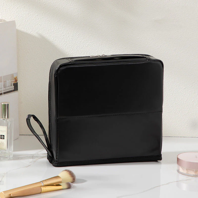 📢📢50 % de réduction !! ⏰Trousse à cosmétiques élégante à compartiments – Style minimaliste, rangement intelligent et ultra-pratique ✨ - Image 9