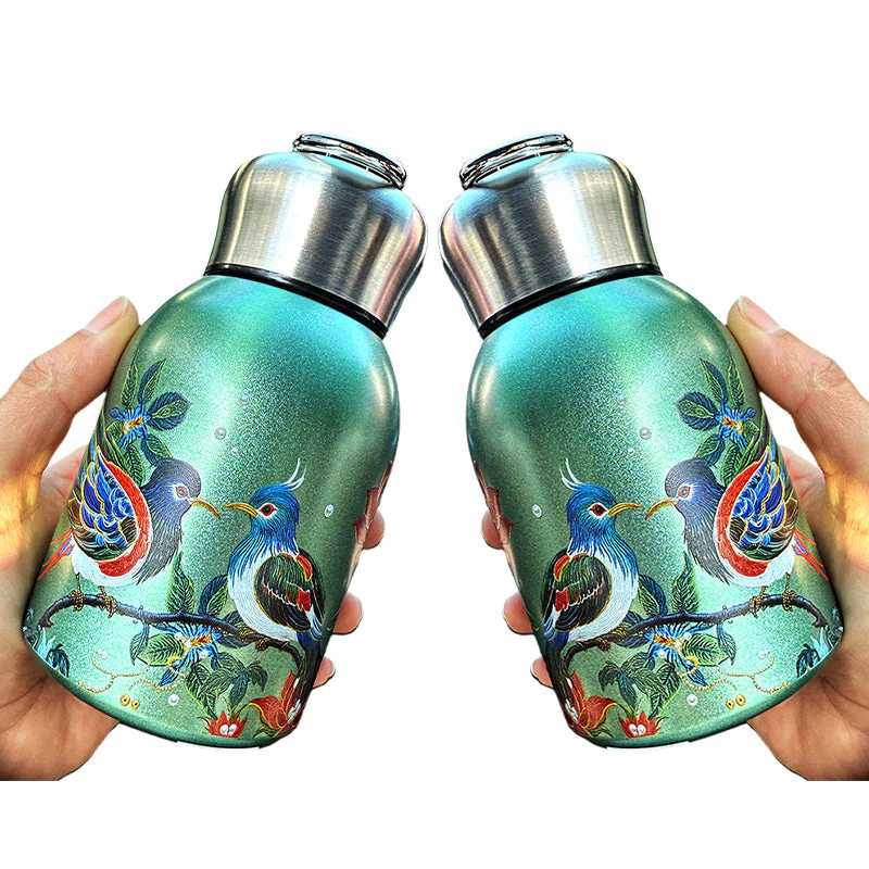 🔥 Bouteille d'eau chaude élégante et portable 🎒   Gardez vos boissons froides et chaudes et profitez de boissons fraîches partout! - Image 32