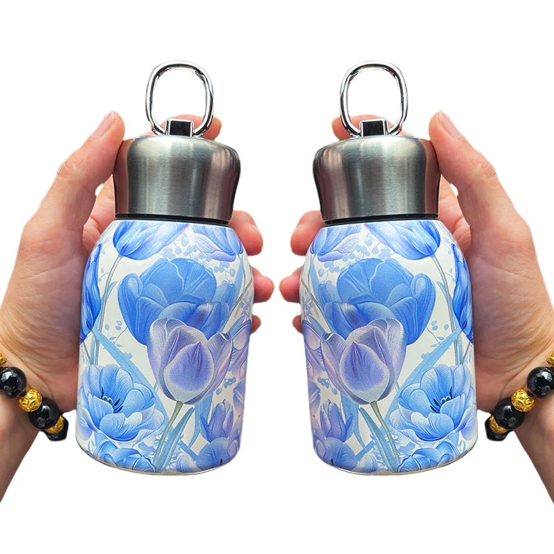 🔥 Bouteille d'eau chaude élégante et portable 🎒   Gardez vos boissons froides et chaudes et profitez de boissons fraîches partout! - Image 35